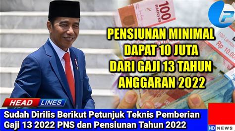 Sudah Dirilis Berikut Petunjuk Teknis Pemberian Gaji Pns Dan