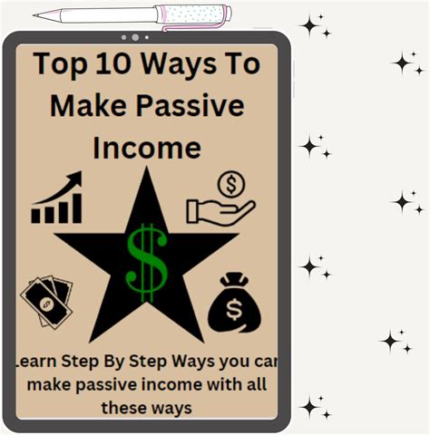 Top Ways To Make Passive Income Digital Product Guide Make Easy