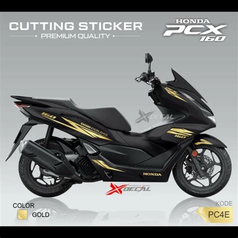 Cutting Sticker Striping Honda PCX 160 Premium Quality Lazada Indonesia