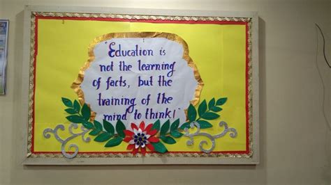 Bulletin Board Ideas For Work School Board Decoration Soft Board Decoration Diy Crafts For