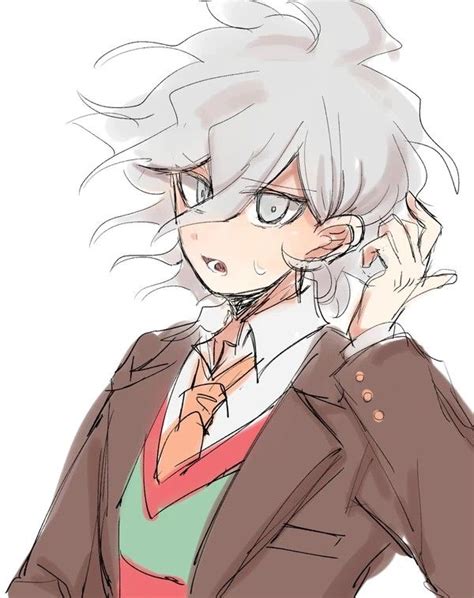 Nagito Komaeda by @hisin_kmh on Twitter