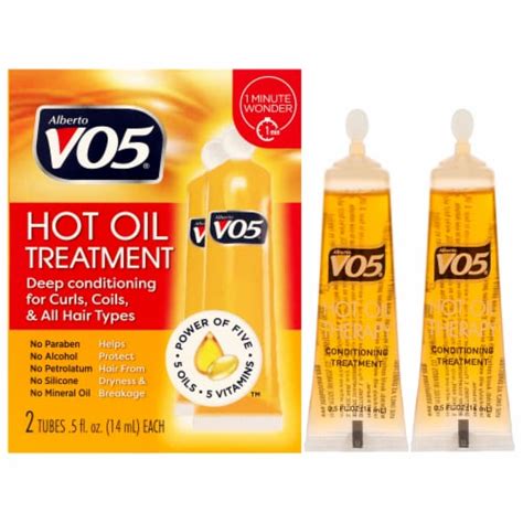 Vo5 Salon Series Hot Oil Therapy Treatments 2 Count 2 Fl Oz Harris Teeter