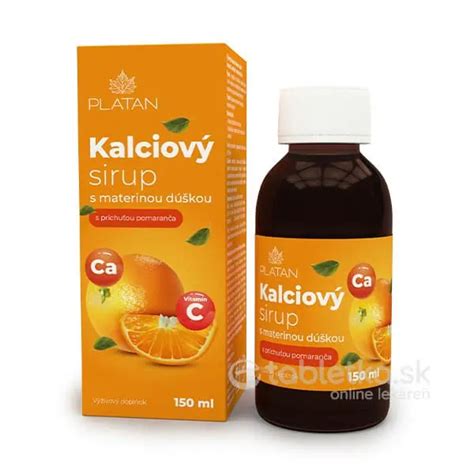 Na O Sa Pou Va Kalciov Sirup Etabletka