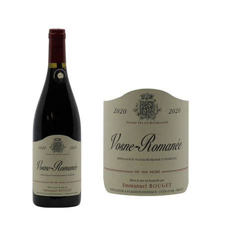 Vosne Romanée 2020 Domaine Emmanuel Rouget Côte de Nuits Red Wine