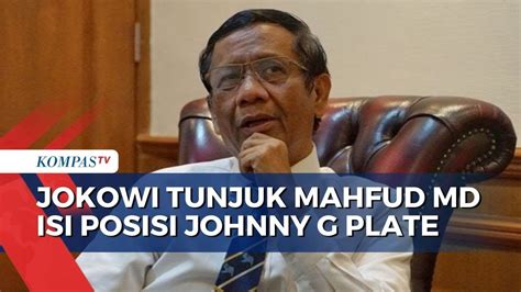 Jokowi Tunjuk Mahfud MD Sebagai Plt Menkominfo YouTube