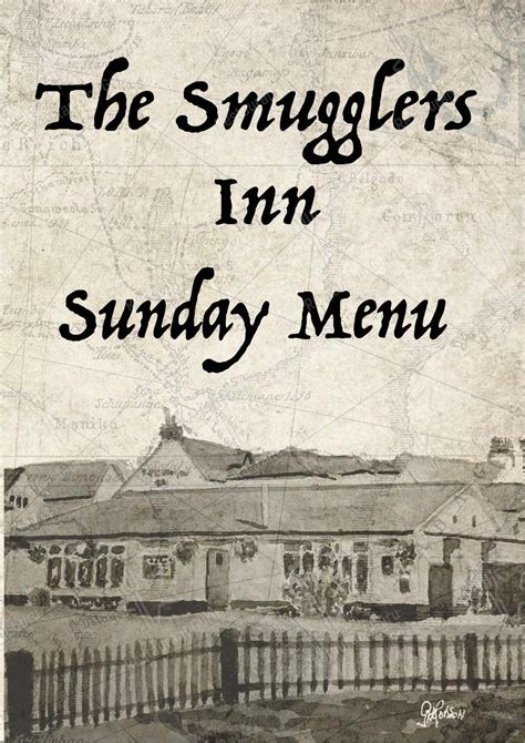 Menu at The Smugglers Inn pub & bar, Lymington