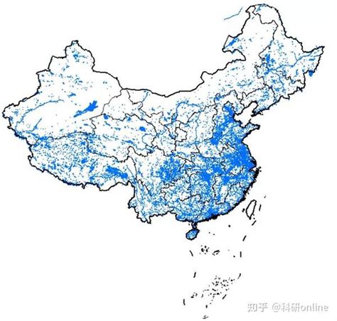 数据分享：中国省、市、县水体分布数据五级水系和流域矢量数据 知乎