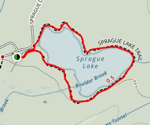 Sprague Lake Trail Map | AllTrails