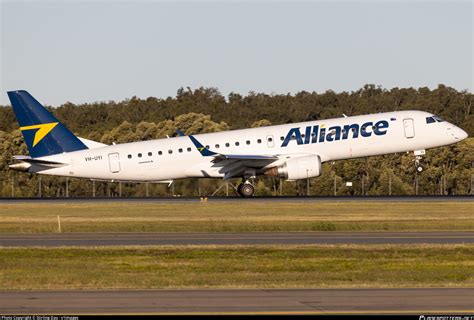 VH UYI Alliance Airlines Embraer ERJ 190AR ERJ 190 100 IGW Photo By