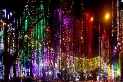 Onam Kerala S Capital City Decked Up With Lights Streets