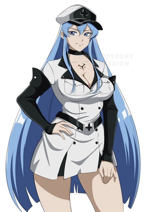 Esdeath Esdese Akame Ga Kill Anime Artist Аниме арт Аниме