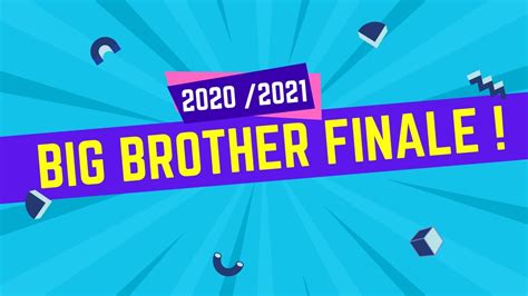 Big Brother 2020 2021 The Finale Youtube