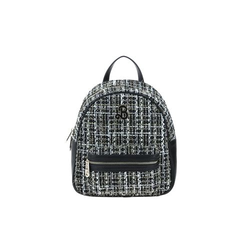 BR23113 3 Backpack Negro Barbie By Gorett ARGELIA