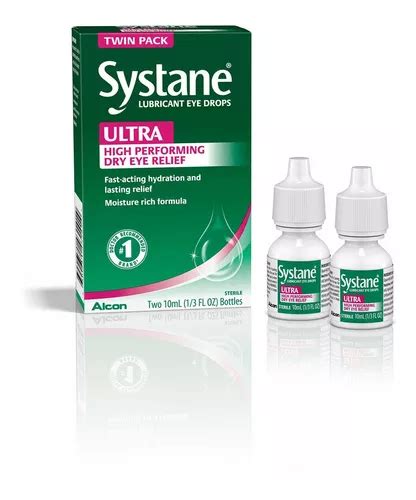 Gotas Para Los Ojos Con Ultra Lubricante Systane Paquete Do Env O Gratis