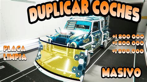 MASIVO COMO DUPLICAR COCHES PLACAS LIMPIAS EN GTA V ONLINE PS4 PS5