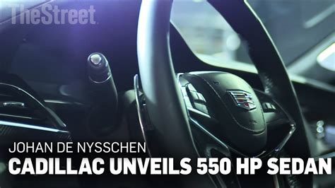 New 550 Horsepower Sedan Unveiled by Cadillac - YouTube