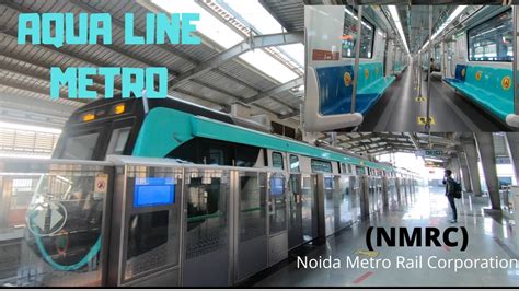 AQUA Line Metro Noida Greater Noida Metro After Lockdown NMRC YouTube