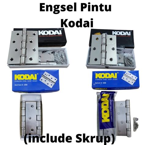 Jual ENGSEL PINTU JENDELA STAINLESS KODAI Shopee Indonesia