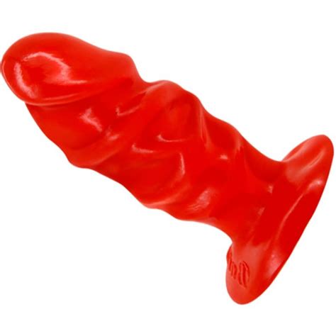 Baile Plug Anal Unisexo Ventosa Vermelha Pecado Perfeito Sex
