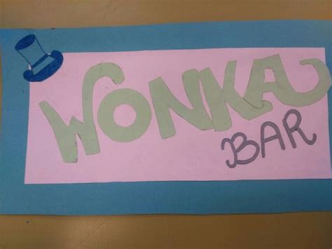 Wonka bar | Bar, It works, Class