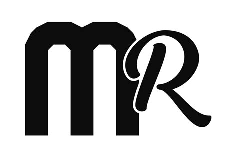 Mr Monogram Logo Design Graphic By Coloring Zone Creative Fabrica