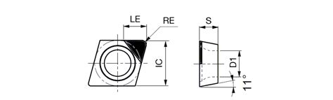 1QP EPGW 1QP EPGW040104 6706852 Tungaloy Cutting Tools Metal