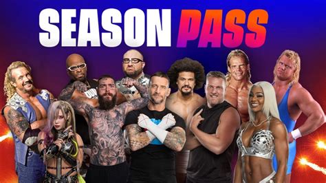 Der Wwe K Saisonpass Enth Lt Cm Punk Pat Mcafee Jade Cargill