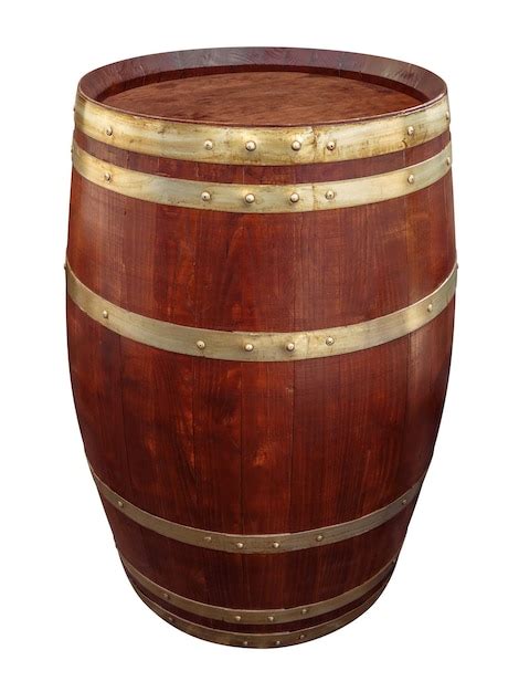 premium photo  wooden barrel