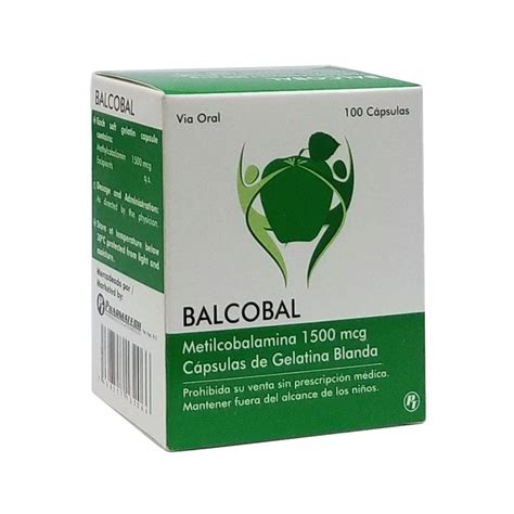 Balcobal 1500Mcg Capsulas FarmaciaRD