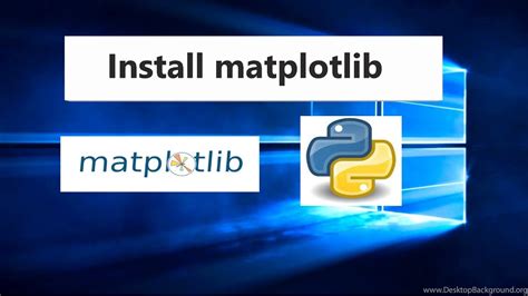 How To Install Matplotlib In Python On Windows Youtube