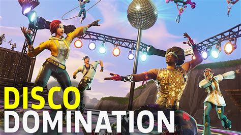 Fortnite S New Disco Domination Limited Time Mode Full Match Gameplay