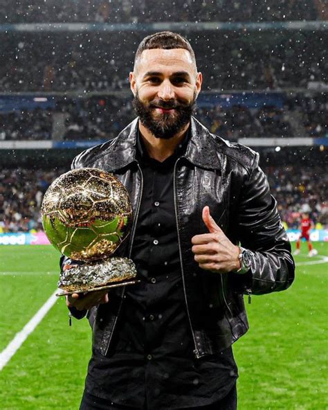 Karim Benzema Ballon D Or Winner Real Madrid Real Madrid Team