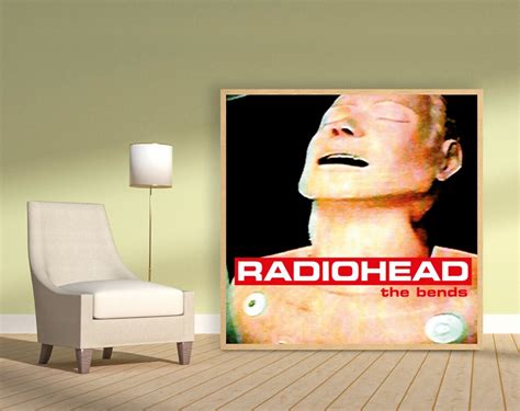 Radiohead The Bends Cover Poster Silk Art Poster 12x12inch Etsy