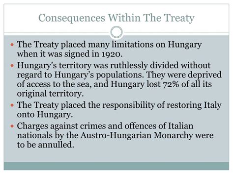 PPT - The Treaty of Trianon PowerPoint Presentation, free download - ID ...