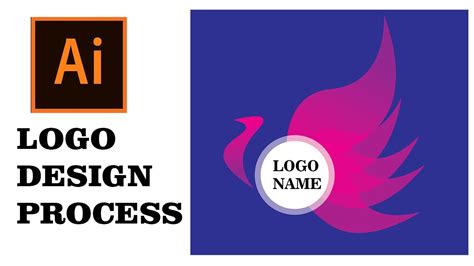 Logo Design Process Illustrator Tutorial Graphic Design Creative