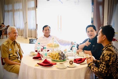 Erick Thohir Dinilai Mampu Antar Ganjar Pranowo Jadi Presiden Antara