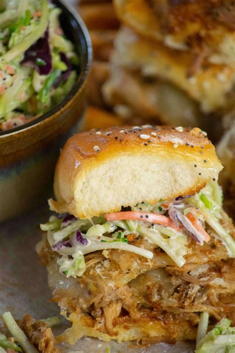 Easy BBQ Pulled Pork Sliders Recipe With Slow Cooker Pork Jawns I