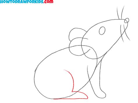 How To Draw A Mouse Step By Step Drawing Tutorial For Kids