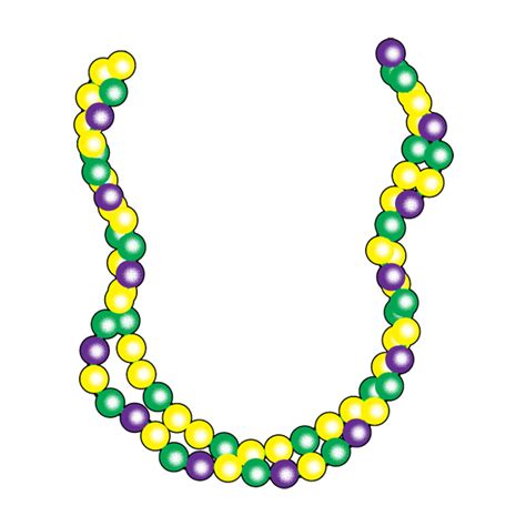 Mardi Gras Beads Clipart - ClipArt Best