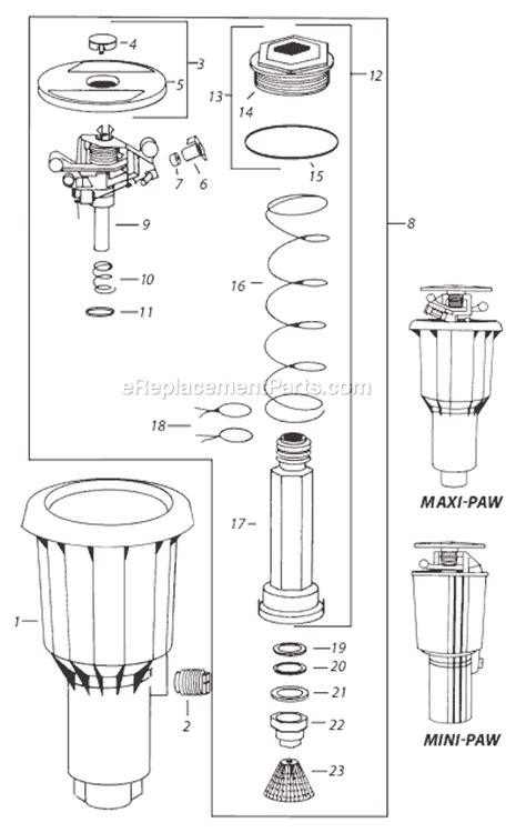 Rain Bird Zone Valve Parts Diagram How To Find A Sprinkler C