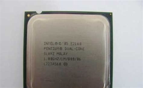 Процессор Intel Pentium E2160 Conroe 1800MHz Festima Ru частные