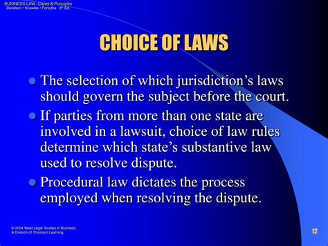 PPT CHAPTER 4 THE AMERICAN LEGAL SYSTEM AND COURT JURISDICTION