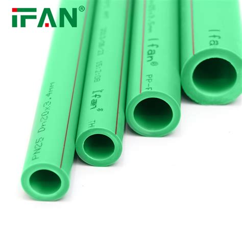 Ifan PPR Pipe And Fittings Wholesale Pn12 5 Green Color Polyethylene