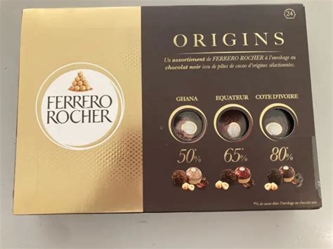 FERRERO ROCHER ORIGINS 24 Rochers Chocolat Noir EUR 10 00 PicClick FR