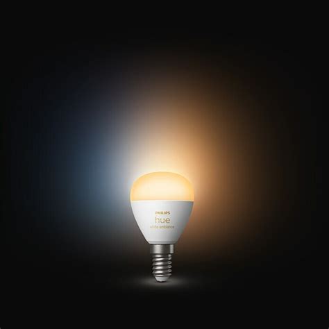 Philips Hue LED Lampe White Ambiance Tropfen E14 Dimmbar Mehrfarbig