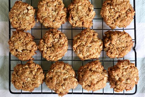 Healthy Aussie Anzac Biscuits Recipe Dobbernationloves