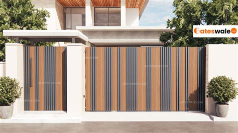 Modern Sliding Gate Design latest Images, Cost and Automation - Gateswale