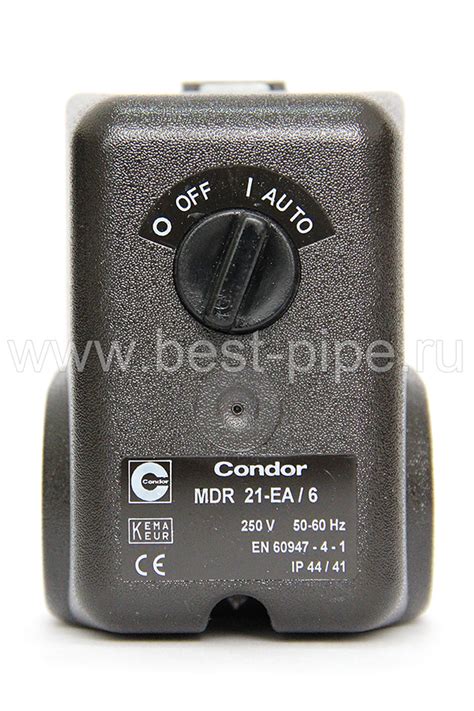 Купить реле давления Grundfos (Condor) MDR 21/6 по разумным ценам в Москве