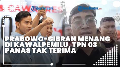 Prabowo Gibran Menang Di Kawalpemilu Tpn Hasil Itu Akumulasi Proses