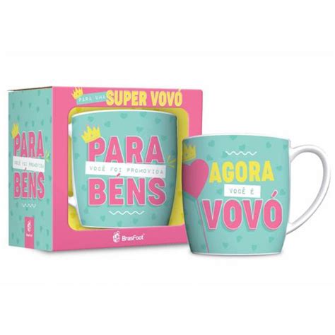 Caneca Porcelana Urban Ml Na Caixa Promovida A Vov Brasfoot